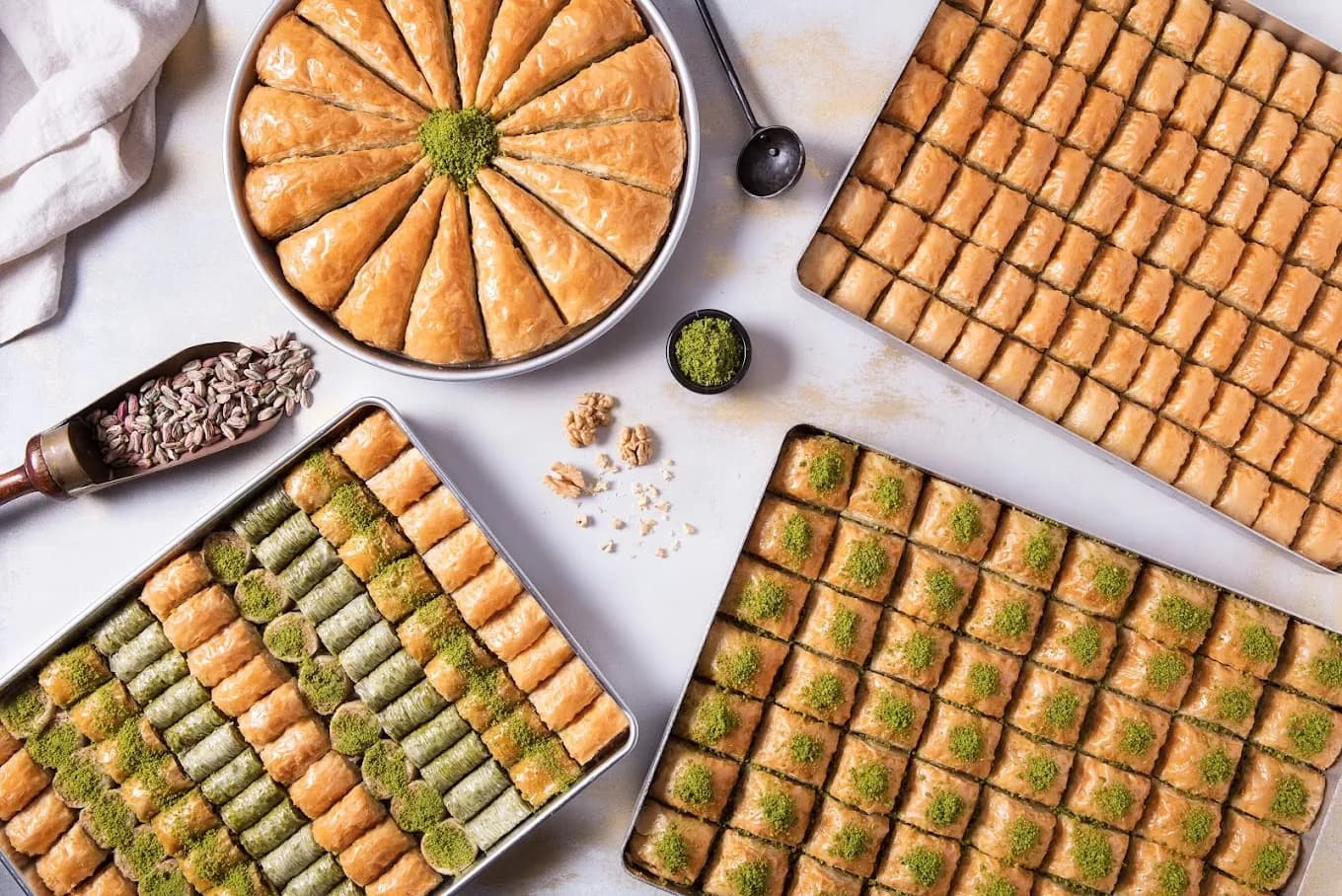 Karaköy Güllüoğlu — the city's most famous baklava, by the Galata pier