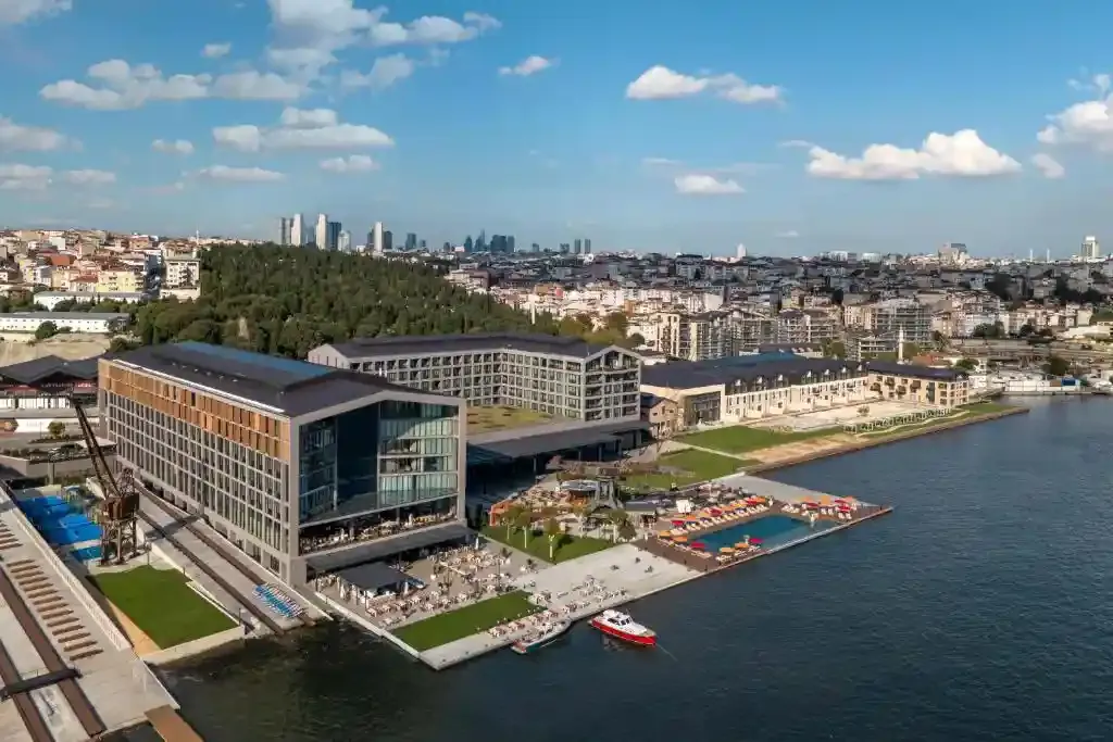Historic Tersane Istanbul cultural project on the Golden Horn.