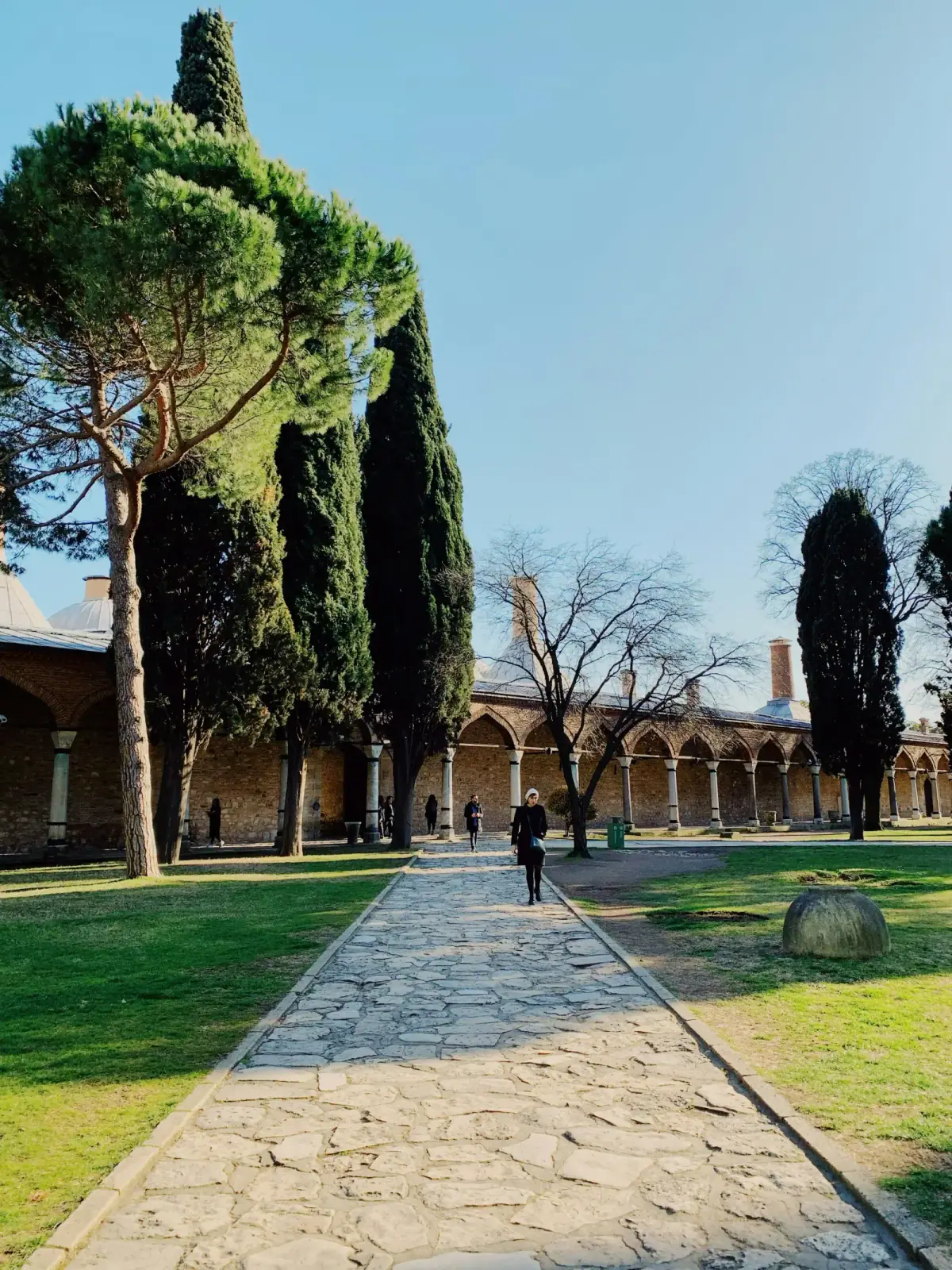 Topkapı Palace Imperial Kitchens — view of the domes and chimneys