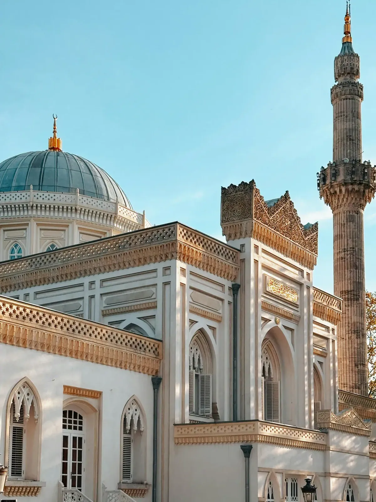 The stunning Neo-Gothic exterior of Yildiz Hamidiye Mosque in Besiktas, Istanbul. A late Ottoman masterpiece easily reachable.